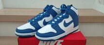 NIKE DUNK HI RETRO GAME ROYAL ナイキ ダンク ハイ レトロ ゲーム ロイヤル us10.5 28.5cm 新品未使用_画像2