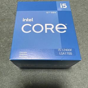 インテル Intel Corei5-12400F BOX 新品未開封 送料無料の画像1
