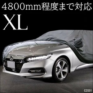 カーカバー [XL] カーボディカバー 車体カバー 汎用 フック付き 厚手 裏面綿生地 傷防止 UV加工/19