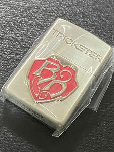 特価品 zippo トリックスター 立体メタルレッド 両面加工 希少モデル 2016年製TRICKSTER RED