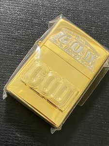 特価品 zippo ミリオンゴッド 立体メタルゴールド 希少モデル 2020年製