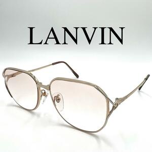 LANVIN ランバン メガネ 眼鏡 度入り 35-9051 ワンポイントロゴ