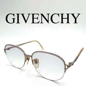 GIVENCHY ジバンシー メガネ 眼鏡 ヴィンテージ ワンポイントロゴ