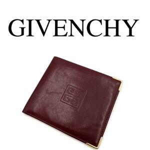 GIVENCHY ジバンシー 折り財布 ワンポイントロゴ ワンポイントロゴ