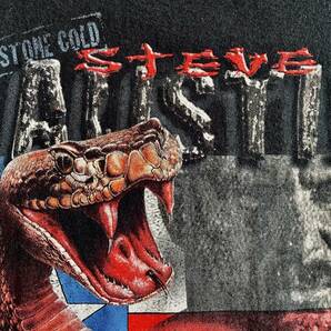★ビンテージ★90s WWF Stone Cold Steve Austin ★The Texas Rattlesnake★Wrestling Shirt★100% Cotton★LARGE★ RARE★の画像8