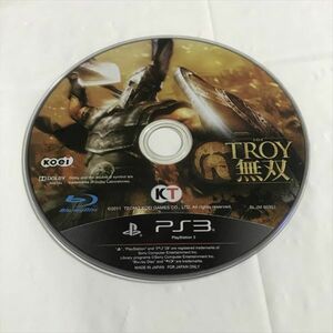 P47106 ◆TROY無双 PS3 ゲームソフト ディスクのみ