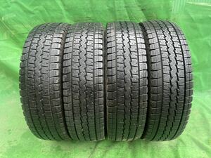 165R13 6P.R LT DUNLOP WINTER MAXXスタッドレスタイヤ4本2019年製　送料無料