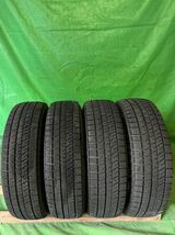 165/70R14 81Q BRIDGESTONE BLIZZAK VRX 14×5Jスチールホイール 付き4本　送料無料_画像2