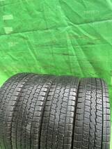 165R13 6P.R LT DUNLOP WINTER MAXXスタッドレスタイヤ4本2019年製　送料無料_画像5