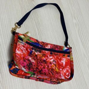 LeSportsac レスポートサック ニナデジ　蜷川実花　ミカアンブレラズ 和傘　CLASSIC POUCHETTE