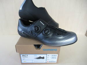 シマノ RC702　黒　ワイド EU43　27.2cm　ロード　SPD-SL　幅広