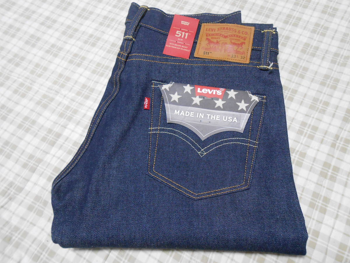 2023年最新】ヤフオク! -levi's 511 リジッドの中古品・新品・未使用品一覧