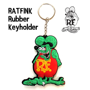 RATFINK ラットフィンク ラバー キーホルダー キーリング