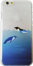 最終特価 ワンコイン 500円 SALE かわいい ペンギン 水族館 北極 iPhone6 plus ケース アイフォン6 プラス ケース ハードタイプ_画像1