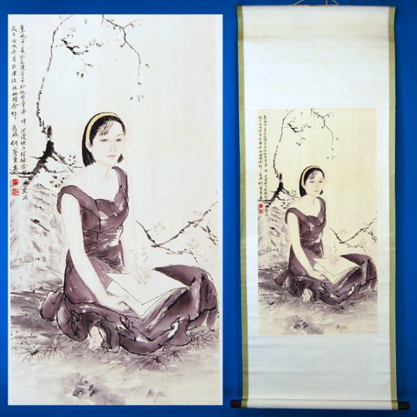 2025年最新】Yahoo!オークション -中国美人画(掛軸)の中古品 2025年最新】Yahoo!オークション -中国美人画(掛軸)の中古品