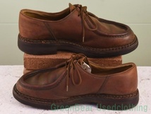 W928◆フランス製 パラブーツ Paraboot ビンテージ メンズシューズ 良い味 茶 ブラウン メンズ 26cmくらい_画像3