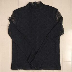 SELECT MOCA レースプルオーバー 黒 F