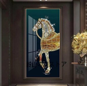 Art hand Auction Entrance decoration painting, Matao Cheng Kung Corridor staircase mural, 80×40cm, Artwork, Painting, others