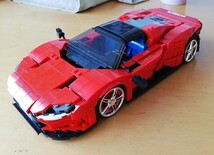 【国内発送・送料込み】箱なし LEGO レゴ 互換 フェラーリ デイトナ SP3 1,168ピース_画像4