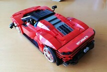 【国内発送・送料込み】箱なし LEGO レゴ 互換 フェラーリ デイトナ SP3 1,168ピース_画像5