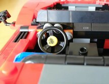 【国内発送＆送料込み】箱なし LEGO レゴ 互換 フェラーリ デイトナ SP3 1,168ピース_画像6