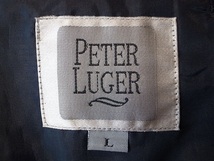 PETER LUGER オールシーズン ２釦 紺 ブレザー テーラード ジャケット 金釦 サイズ L 大きめ_画像7