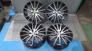 メーカー不明　アルミホイール　19X8.5J+32→2本　19X9.5J+35→2本　5穴　PCD120　ハブ径約7.2㎝　