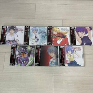 615A19 新世紀エヴァンゲリオン NEON GENESIS EVANGELION Volume1-Volume7 帯付き DVD 7枚セット