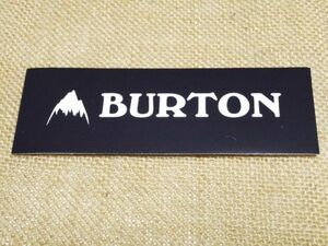 BURTON ロゴ シール ステッカー ブラック 山