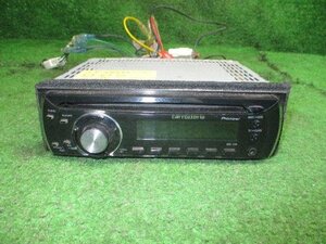 パイオニア Pioneer カロッツェリア DEH-340 オーディオ デッキ コンポ 1DIN CD AUX 小傷 現状販売 中古