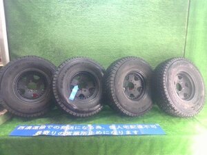 ★引取り限定★ ジムニー タイヤホイール EMRプロダクト YK GEOLANDAR 31×10.50R15 7J オフセット-13 タイヤ1本ブロック欠け有り 中古