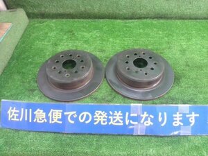 トヨタ アリスト V300 ベルテックス JZS161 リア ディスクローター ソリッド 2枚セット ローター径310mm 錆有り 減り有り 中古品