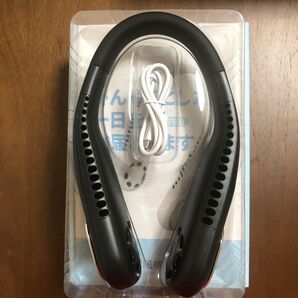 【2023夏新登場】首掛け扇風機 羽根なし