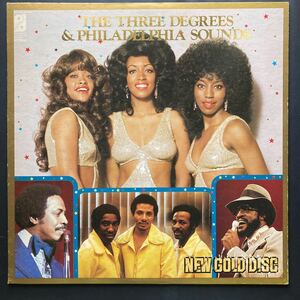 LP THE THREE DEGREES & PHILADELPHIA SOUNDS / THE THREE DEGREES & PHILADELPHIA SOUNDS