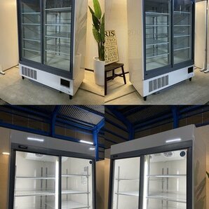Ψ展示級【 ホシザキ / HOSHIZAKI 2020年購入 リーチイン冷蔵ショーケース RSC-120D-2 業務用冷蔵庫 厨房機器 店舗機器 100V 】M12124の画像5