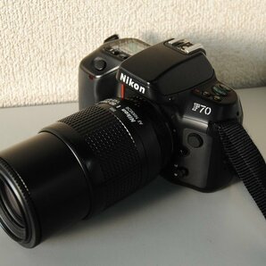 ☆希少【ニコン / Nikon 一眼レフフィルムカメラ F70D PANORAMA 望遠ズームレンズ2本セット 35-80mm・80-200mm 】ケース付 N08092の画像5