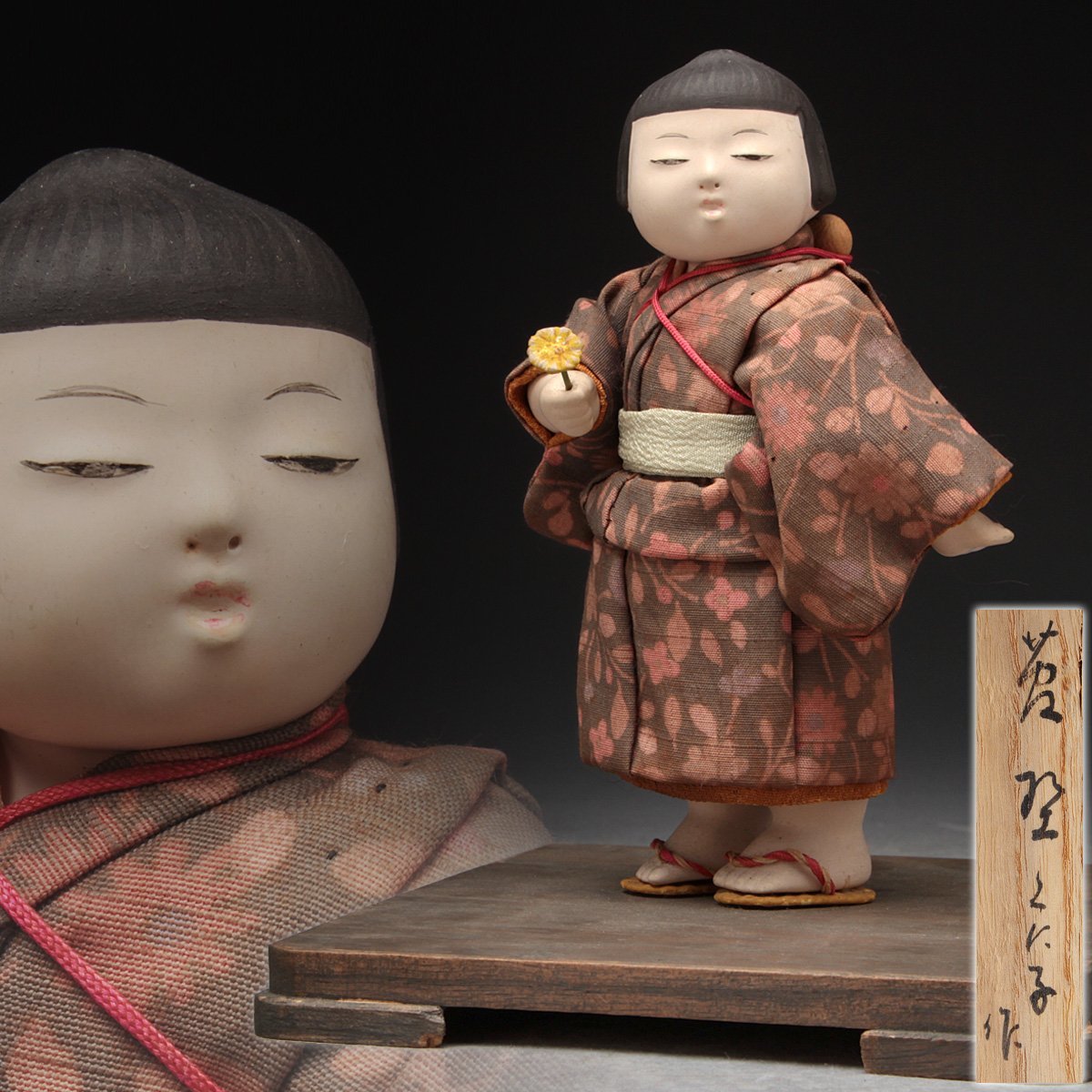 春のコレクション 古美術 日本人形 雛人形 古い人形 御所人形 土雛
