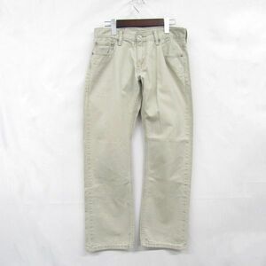 サイズ W30 L30 Levi’s 514 チノ パンツ ベージュ スリム ストレート リーバイス 古着 ビンテージ 3S1210