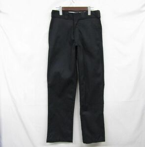 サイズ W30 L32 Dickies 874 ワーク チノ パンツ ブラック チノパン Original Fit ディッキース 古着 ビンテージ 3S1812