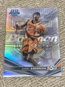 2022-23 Bowman University best AVERY ANDERSON REFLACTOR