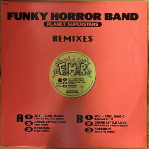 国内盤　プロモ　12“ Funky Horror Band Planet Superstars Remixes SLP-33