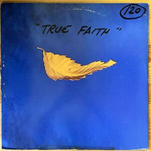 US盤　12“ New Order True Faith / 1963 0 - 20733