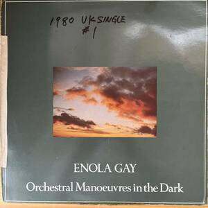 UK盤　12“ Orchestral Manoeuvres In The Dark Enola Gay DIN 22-12