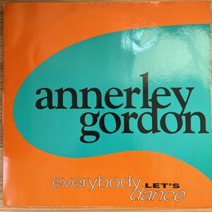 イタリア盤　12“ Annerley Gordon Everybody Let's Dance ABeat 1128