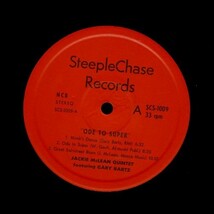 73年 デンマーク盤LP！Jackie McLean Featuring Gary Bartz / Ode To Super【SteepleChase / SCS-1009】ジャッキー・マクリーン ジャズ_画像2
