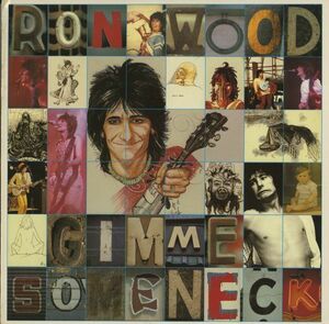 USオリジナルLP！Ron Wood / Gimme Some Neck 79年【Columbia JC 35702】Mick Jagger Keith Richards 参加 ロン・ウッド Bob Dylan