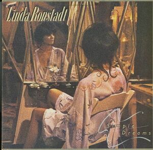 USオリジナルLP！TML刻印有 Linda Ronstadt / Simple Dreams 77年【Asylum 6E-104】It's So Easy Buddy Holly リンダ・ロンシュタット