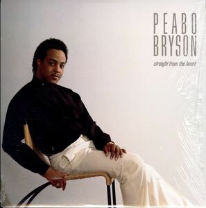 USオリジナルLP！STERLING刻印 シュリンク付 Peabo Bryson / Straight From The Heart 84年【Elektra / 60362-1】ピーボ・ブライソン