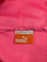 状態良好 PUMA EVO SPEED プーマ エヴォスピード フード付き ピステ上下 セットアップ M パープル ★サッカーフットサル_画像9