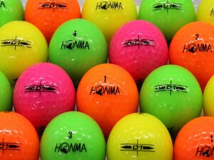ABランク ホンマ HONMA D1 2022年モデル カラー 50個 球手箱 ロストボール